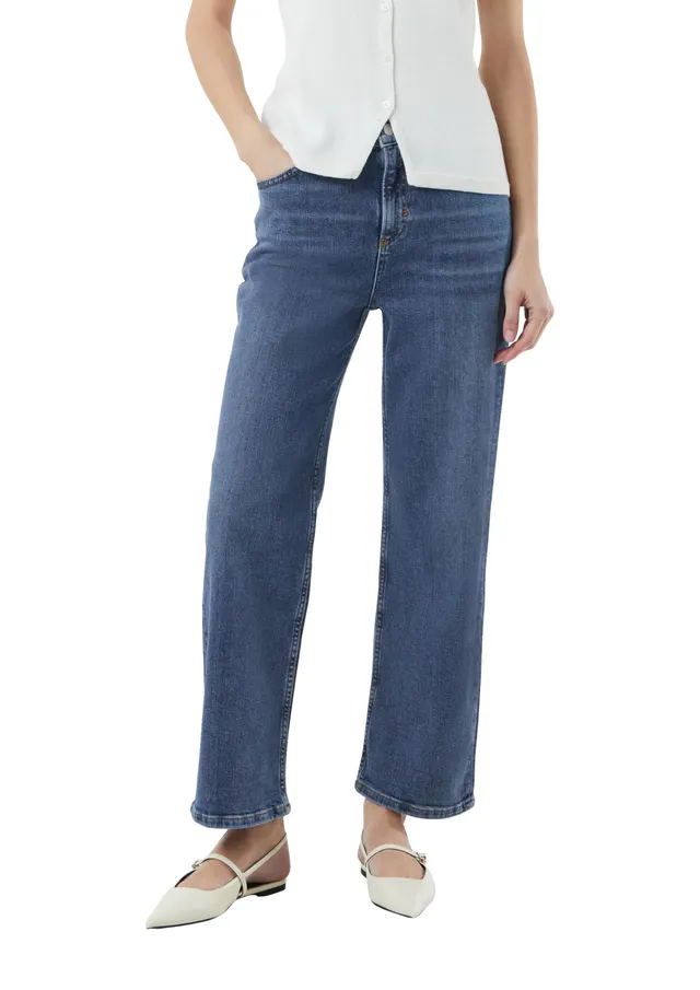 comma-ankle-jeans-straight-leg-jeanshose-gr-e-36-elastisch image 1