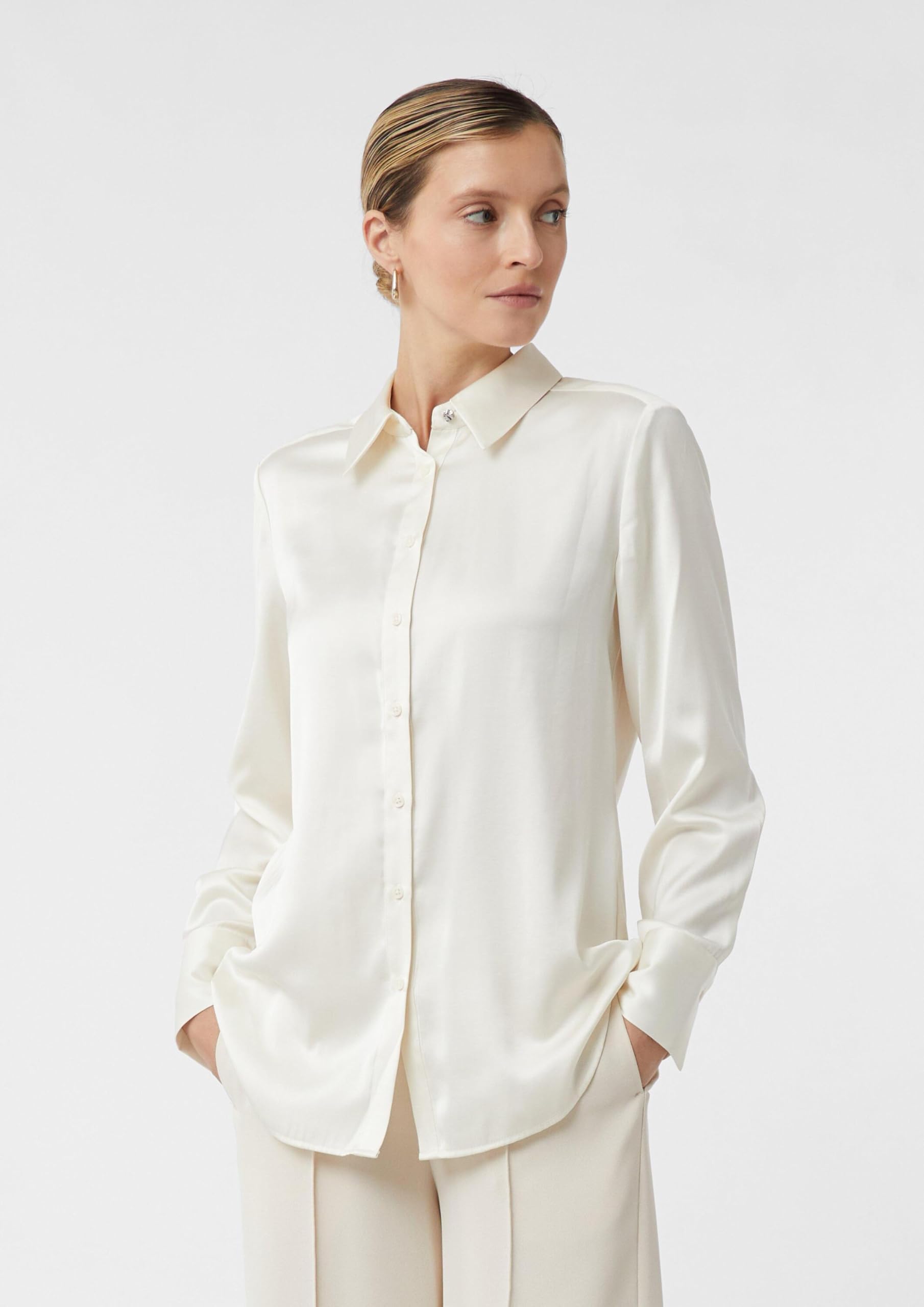 comma-2175632-bluse-hemdbluse-satinoptik-langarm image 6
