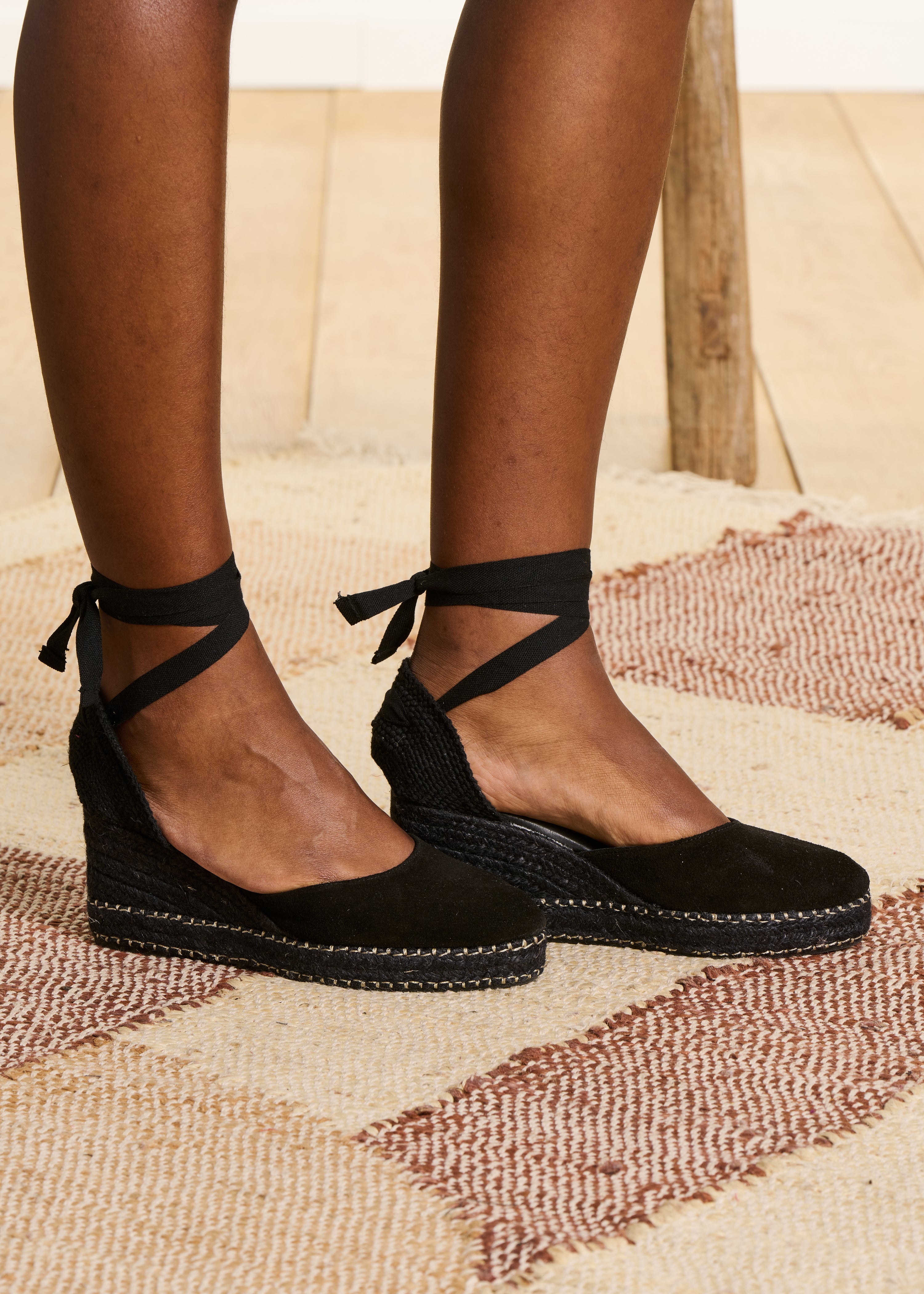 la-f-e-marabout-e-espadrilles-damen-schwarz-keilabsatz-jute image 1