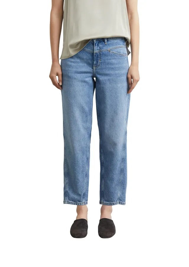 comma-jeans-barrel-leg-mid-rise-gr-34-crop image 1