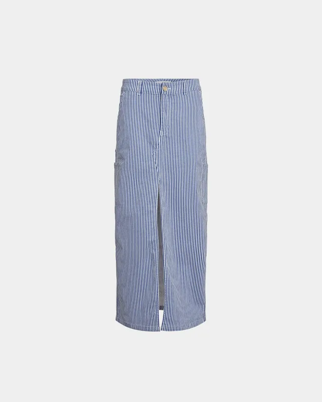 sofie-schnoor-women-alayasw-maxirock-blau-baumwolle-schlitz image 1