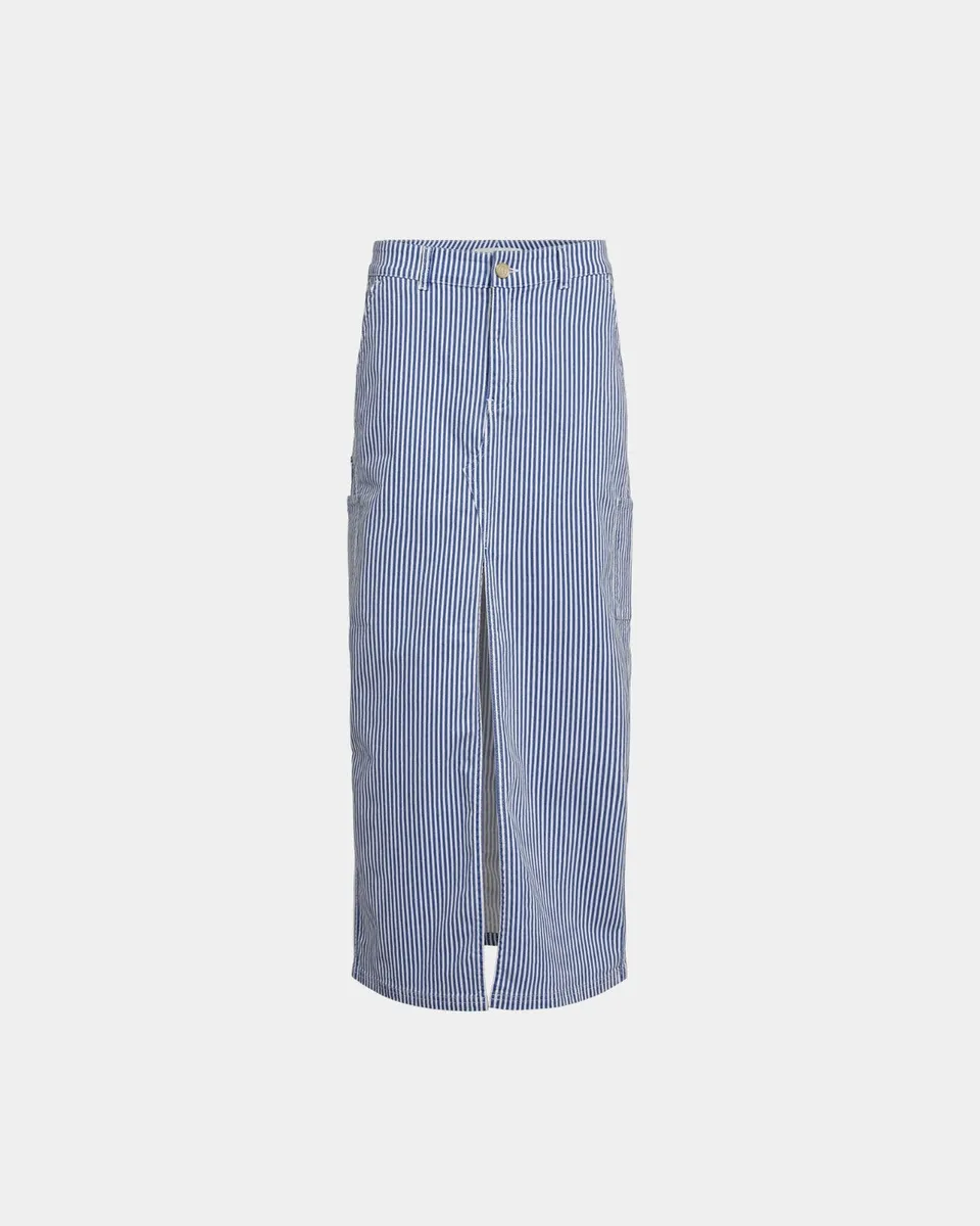 sofie-schnoor-women-alayasw-maxirock-blau-baumwolle-schlitz image 1