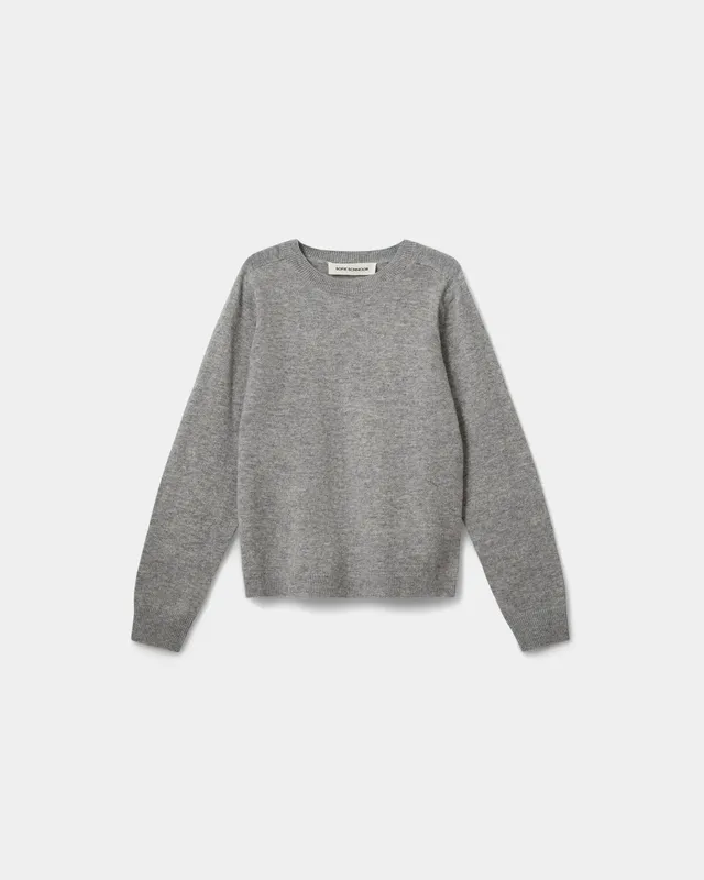 sofie-schnoor-young-deliasy-knit-pullover-grau-wolle image 1