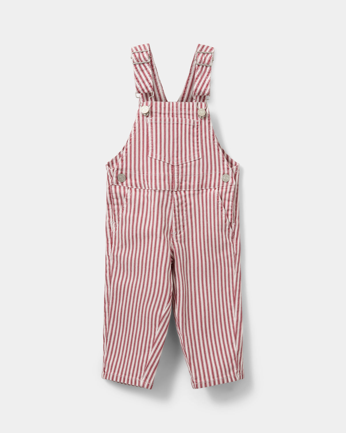 sofie-schnoor-baby-larinsb-overall-rot-gestreift-baumwolle image 1