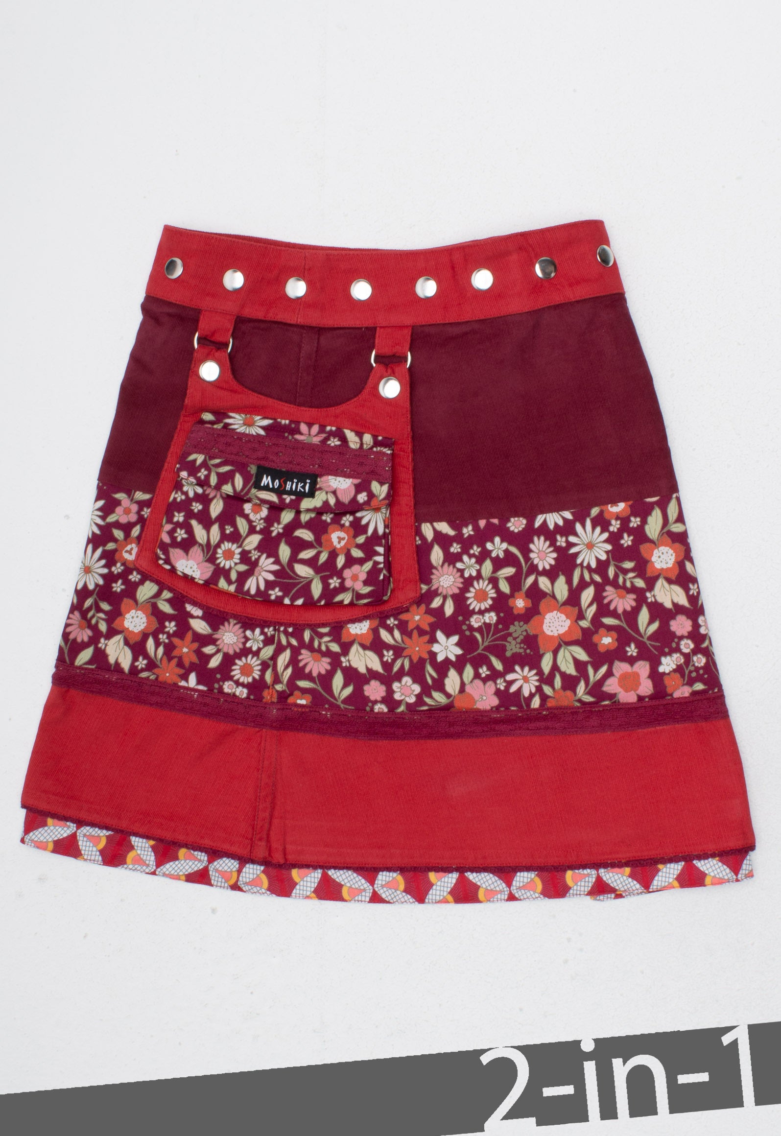 moshiki-hot-cookie-44-cord-wickelrock-45cm-blumen image 2