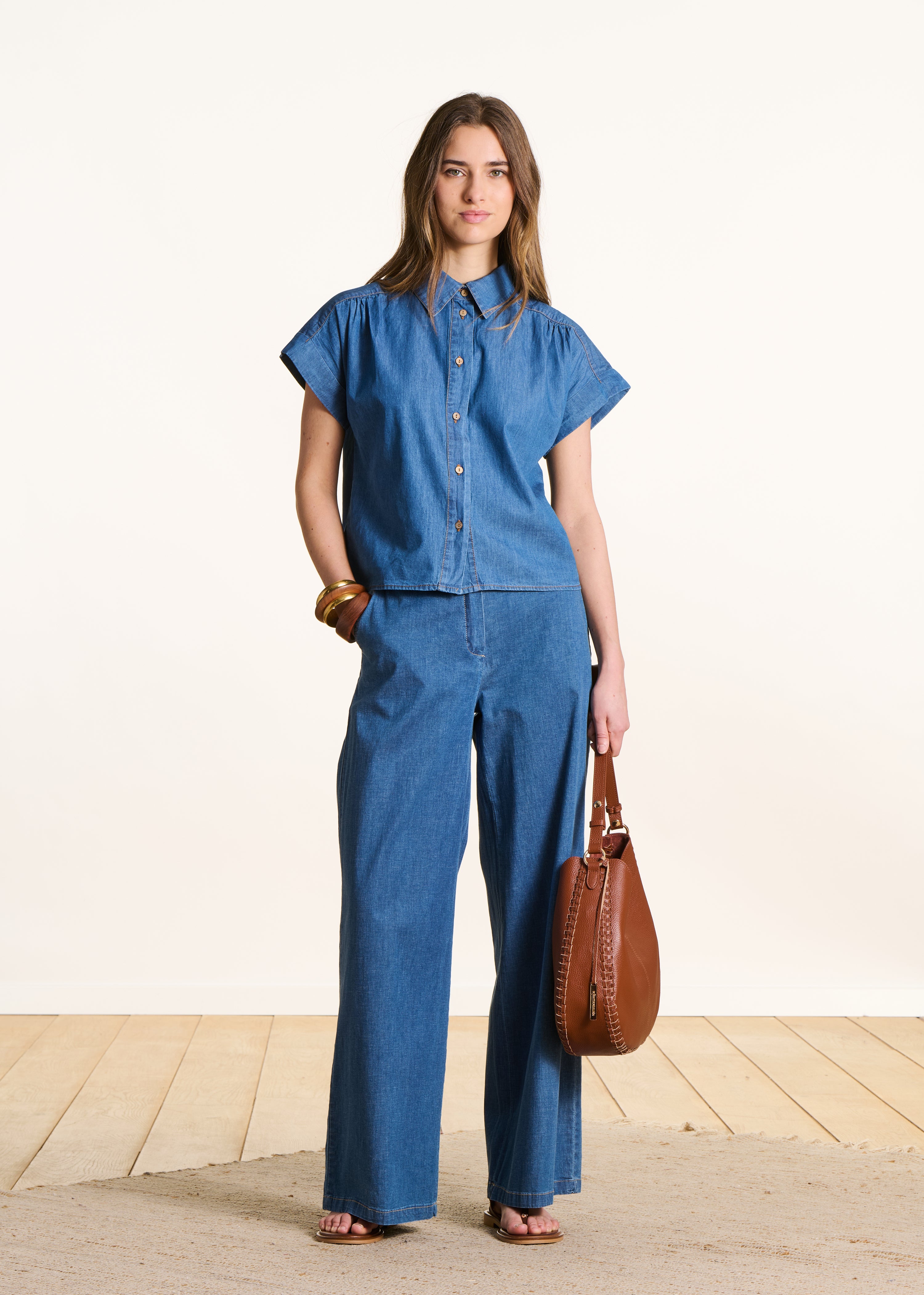 la-f-e-marabout-e-felice-jeansbluse-blau-gr-38-kurz image 2