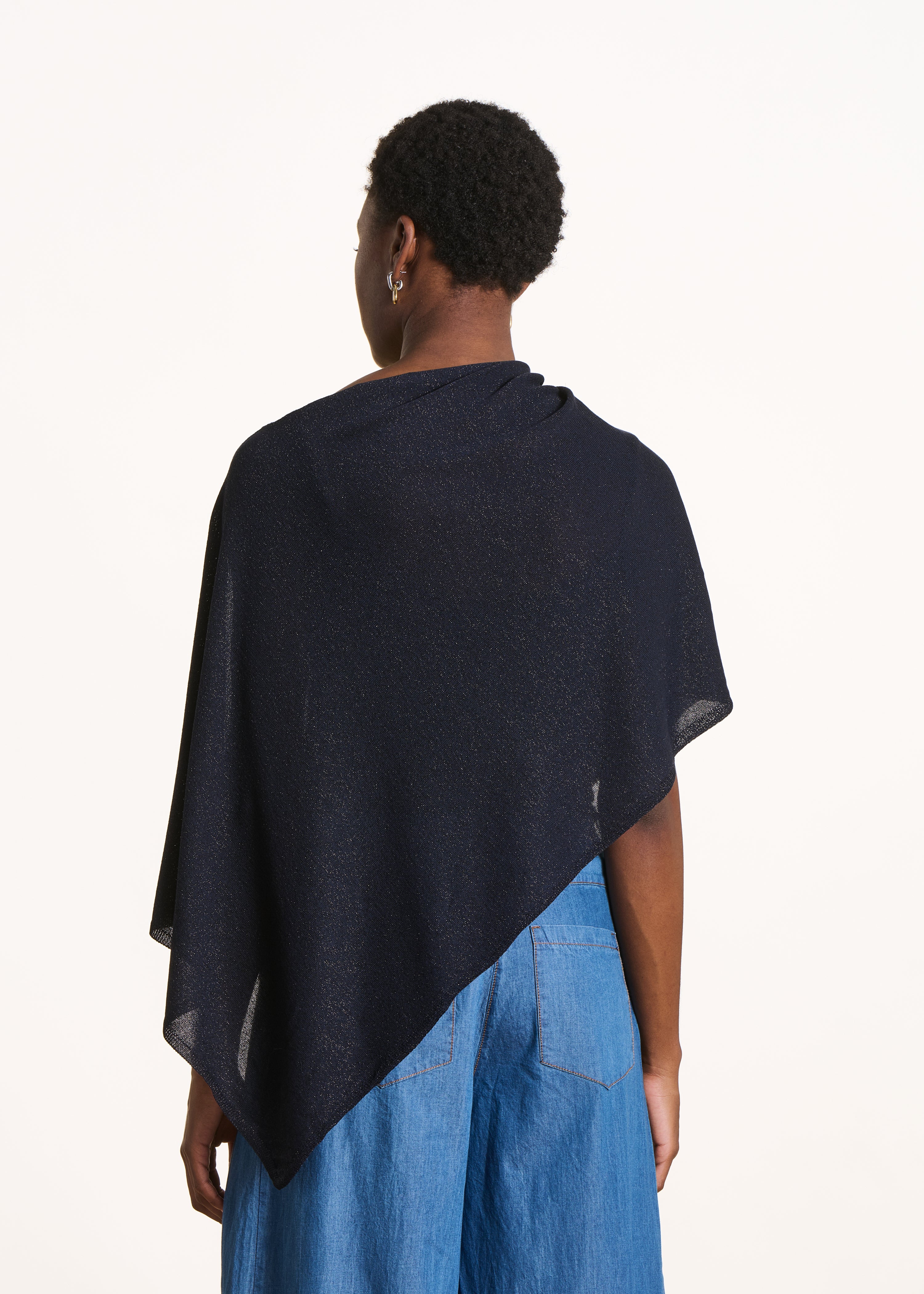 la-f-e-marabout-e-foncho-pullover-marine-poncho image 3