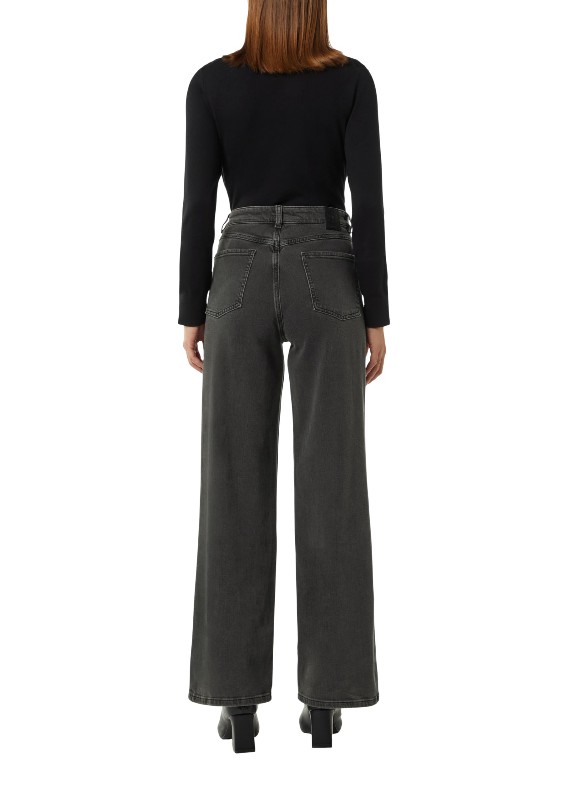 comma-jeans-wide-leg-damenjeans-gr-e-42-blau-weites-bein image 2