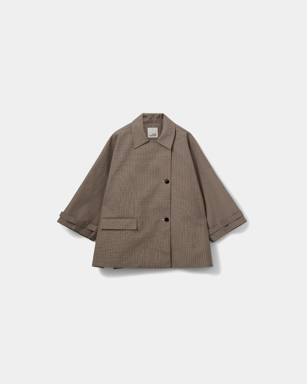 sofie-schnoor-women-selinasw-jacke-karojacke-oversize-check image 1