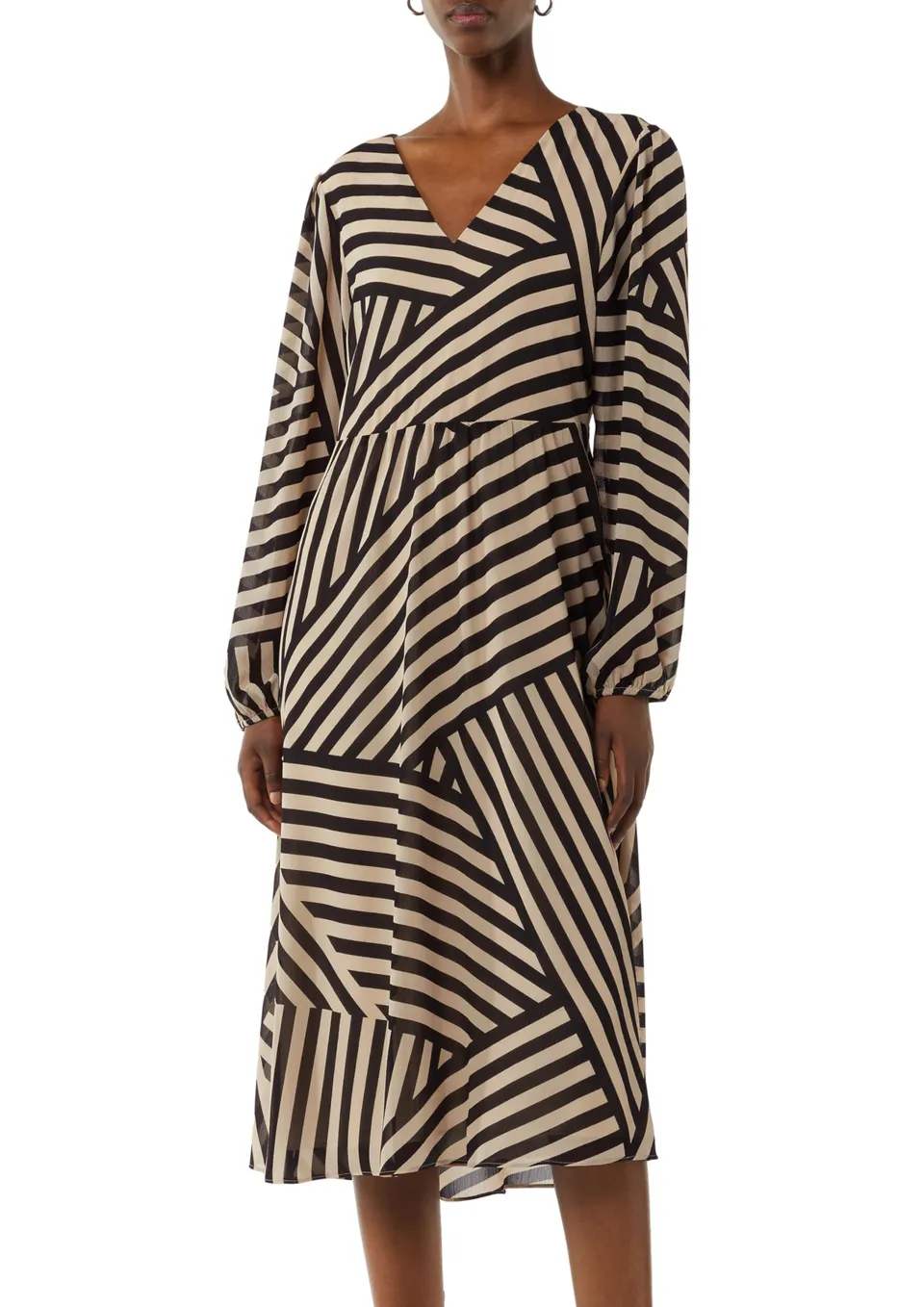 comma-2150125-kleid-damen-gr-38-aus-viskose image 1