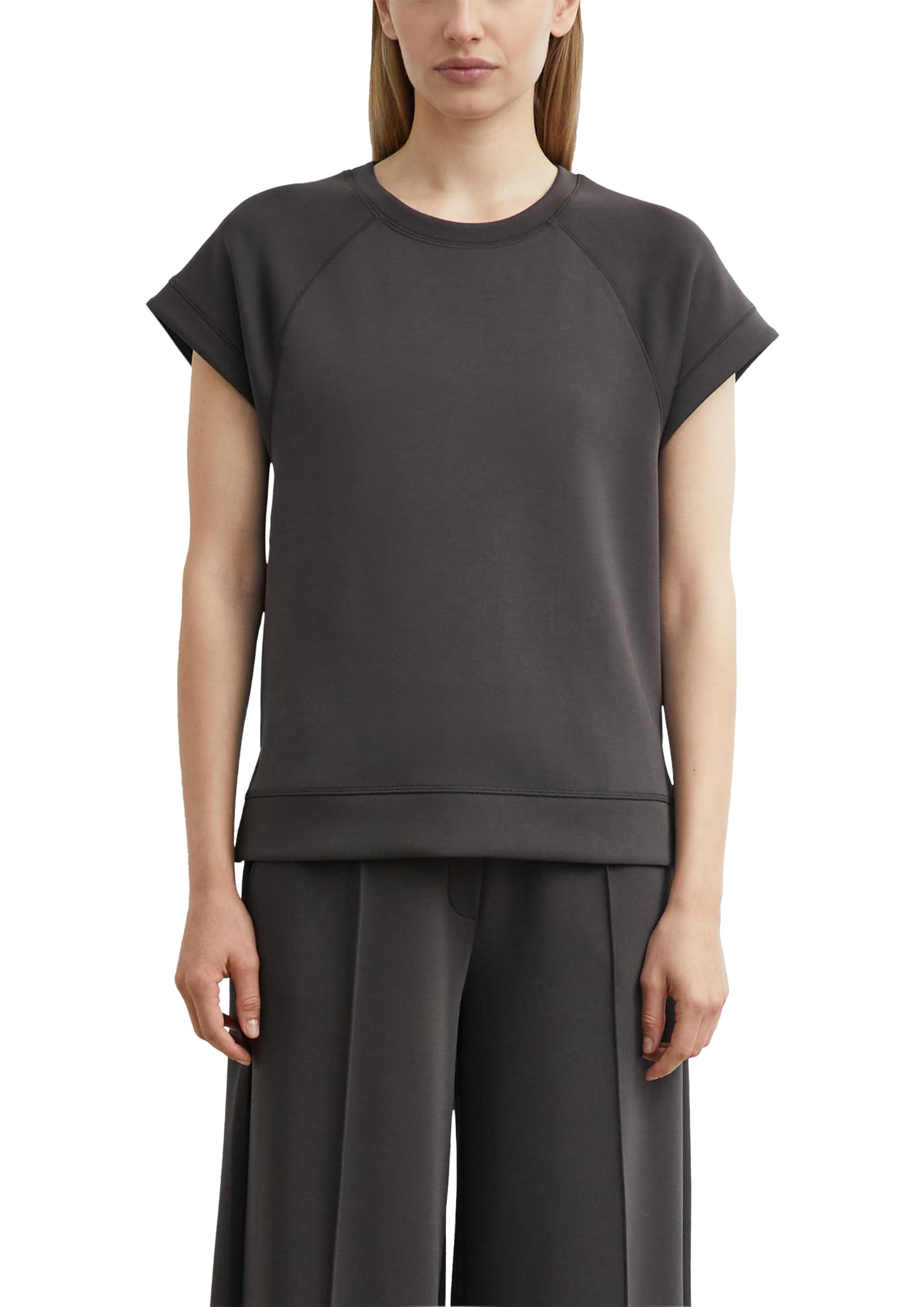 comma-sweatshirt-regular-fit-gr-44-rundhals-dunkelbraun image 8
