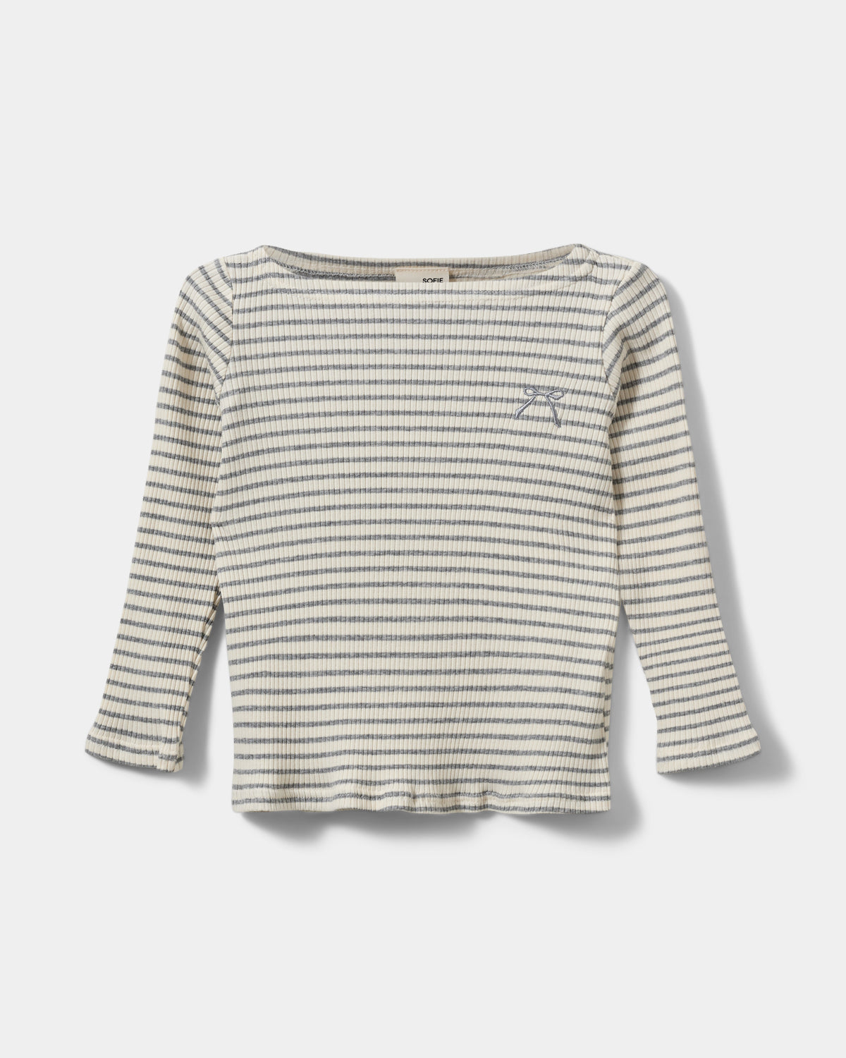 sofie-schnoor-kids-stephiekb-langarmshirt-grau-gestreift image 1