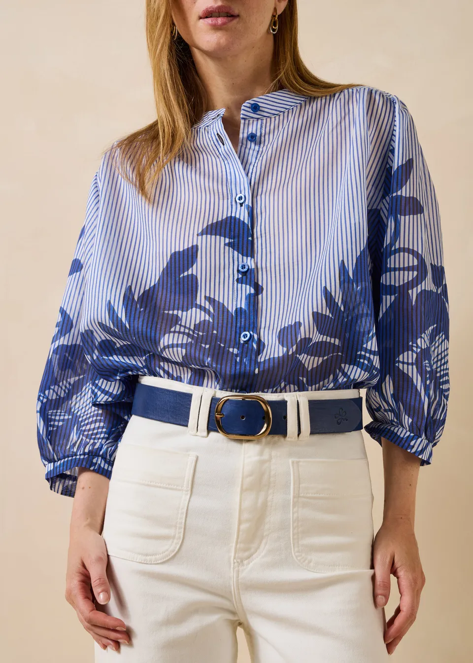la-f-e-marabout-e-gontur-g-rtel-marineblau-leder image 1