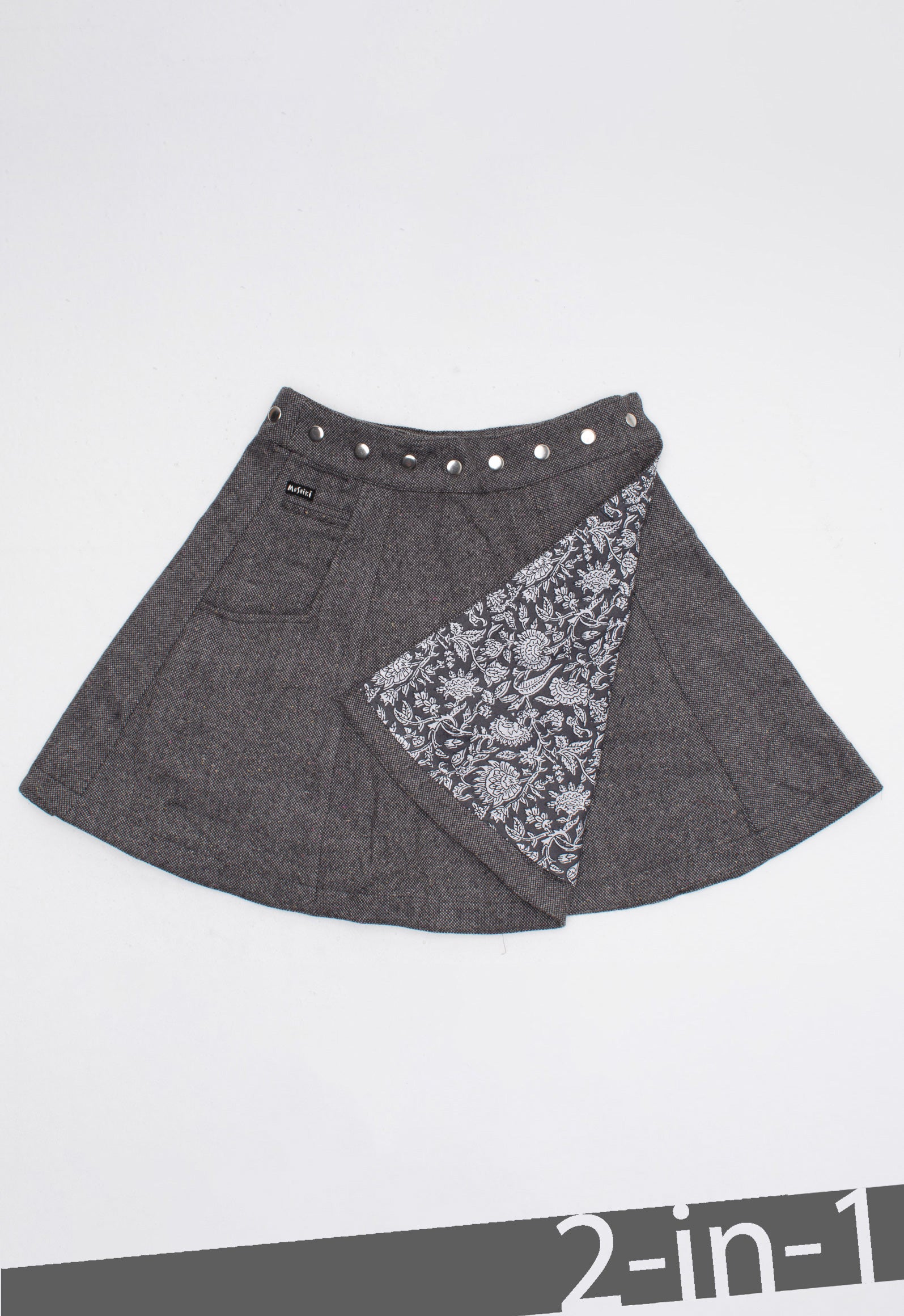 moshiki-hot-cookie-71-wickelrock-tweed-45-cm-wendbar image 1
