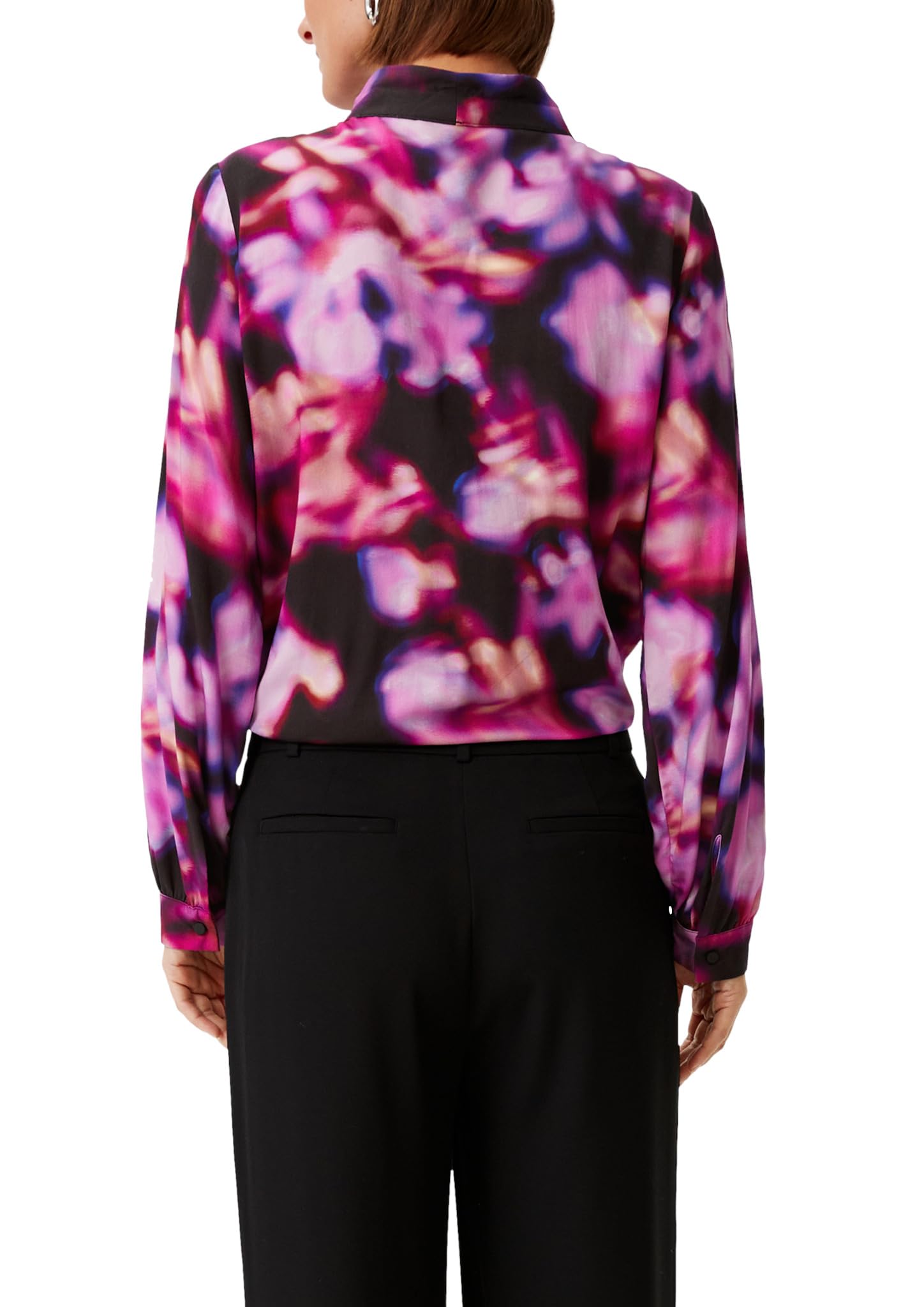 comma-blouses-schluppenbluse-gr-38-allover-muster image 2