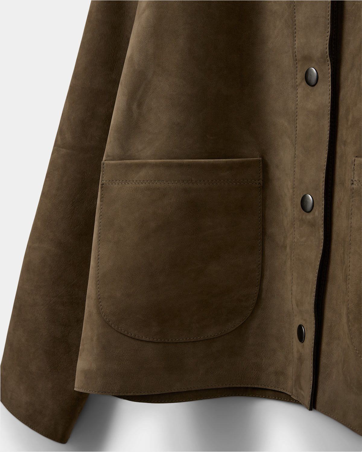 sofie-schnoor-martinasw-jacket-lederjacke-army-green image 7