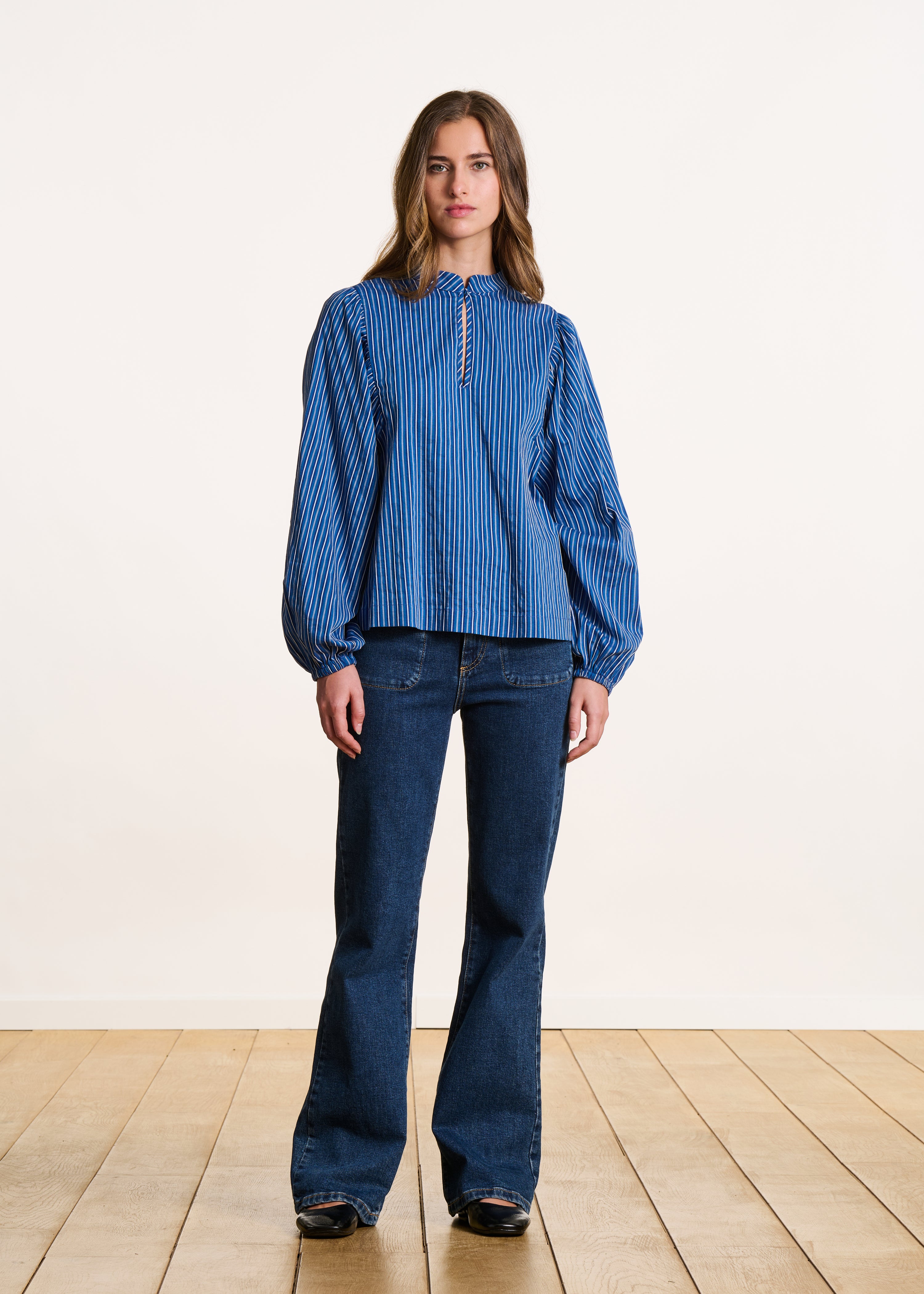 la-f-e-marabout-e-bootcut-jeans-medium-bio-baumwolle image 1
