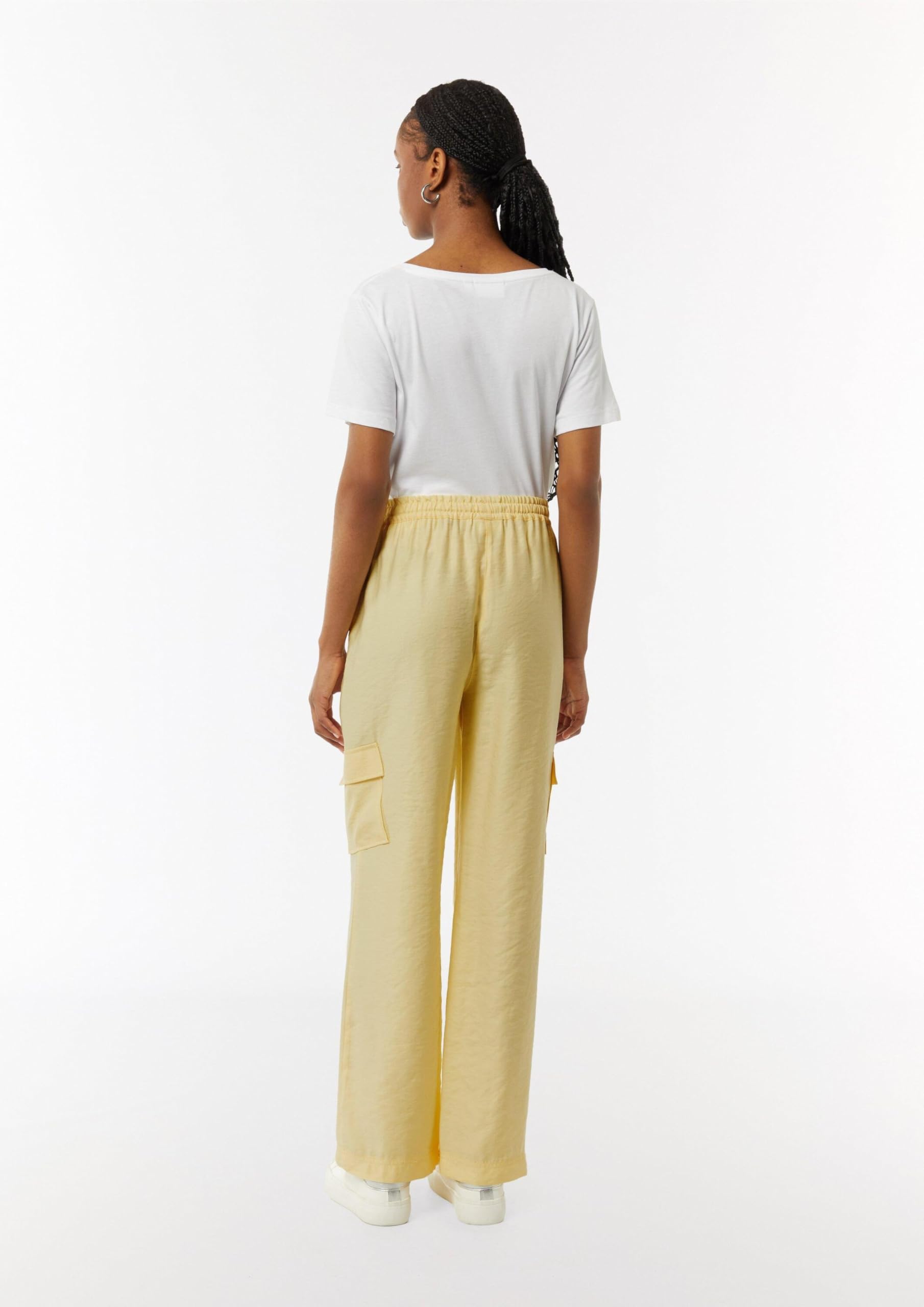 comma-trousers-wide-leg-hose-mit-cargotaschen-gr-e-44 image 7