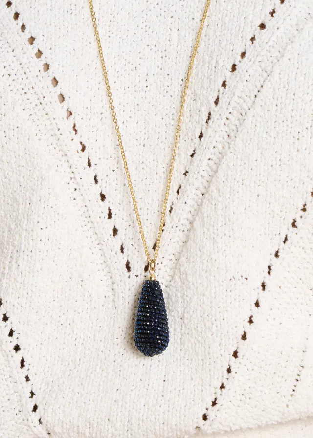 la-f-e-marabout-e-eldura-sautoir-kette-blau-gold image 1