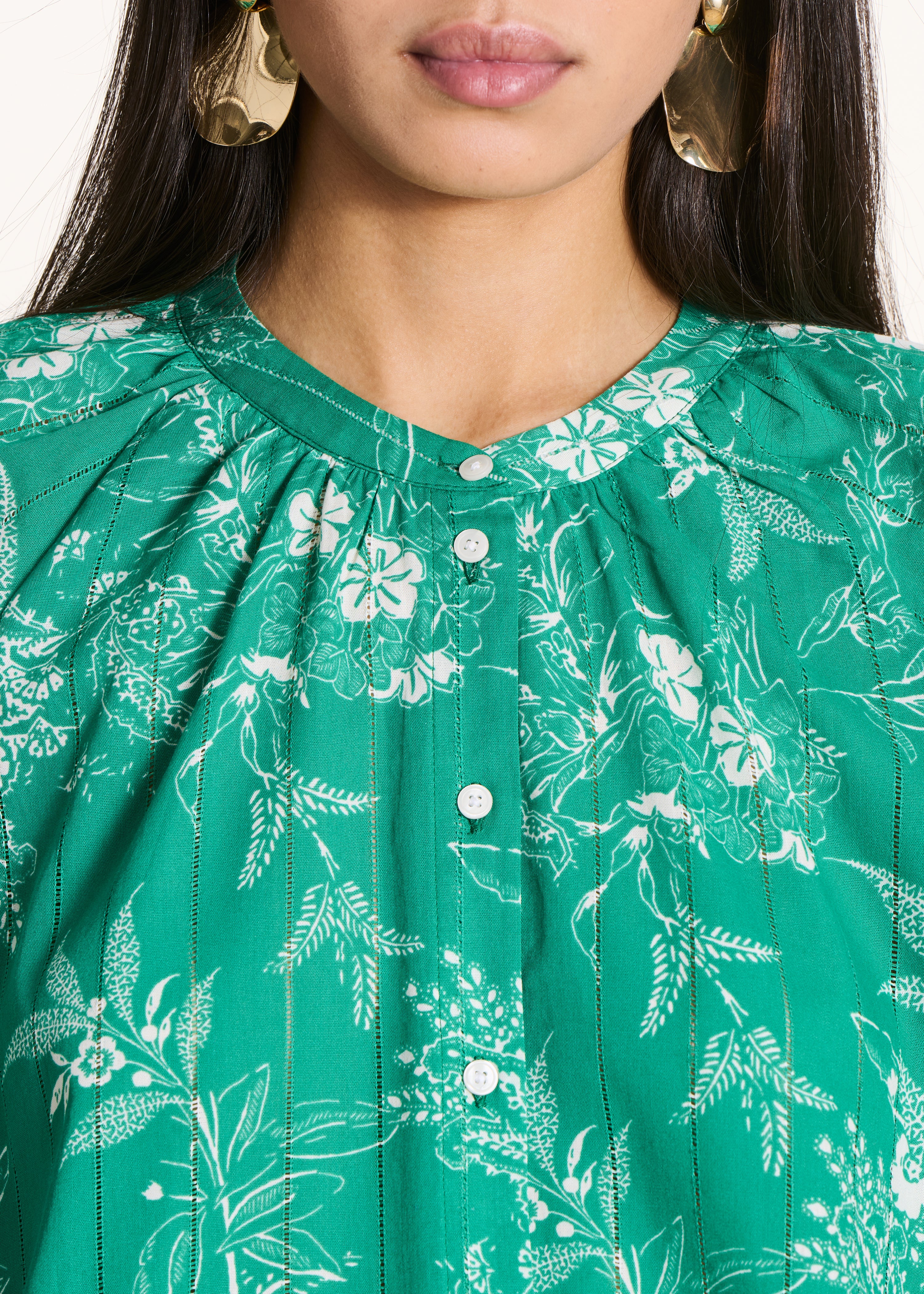 la-f-e-marabout-e-felvia-bluse-gr-n-floral-gr-38-bio-baumwolle image 5