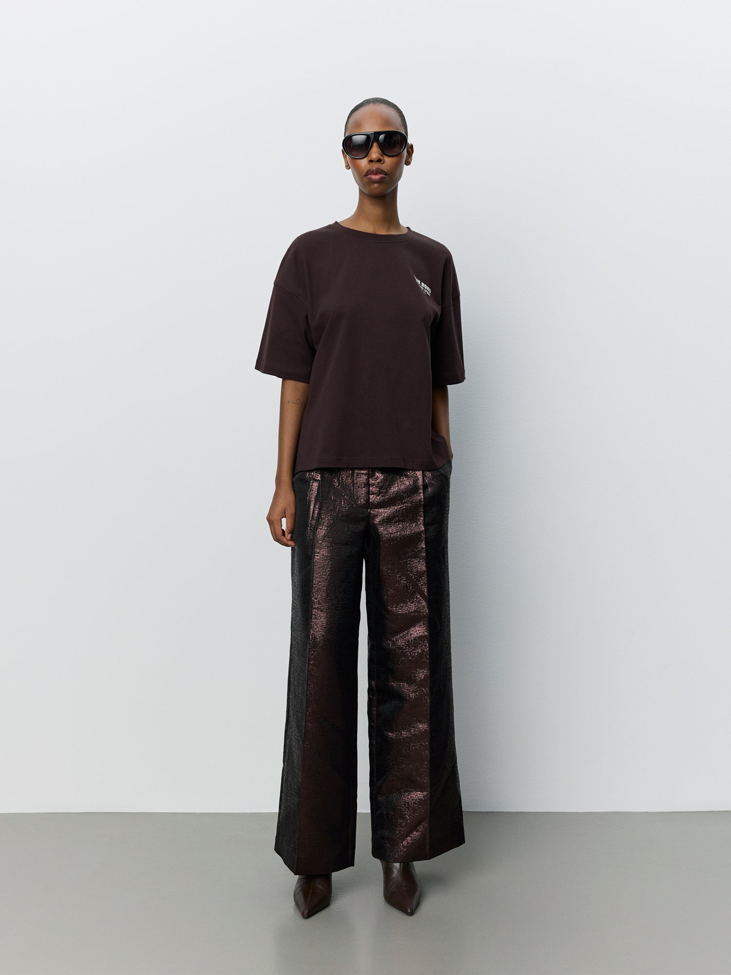sofie-schnoor-women-verasw-boxy-t-shirt-dark-plum-baumwolle image 2