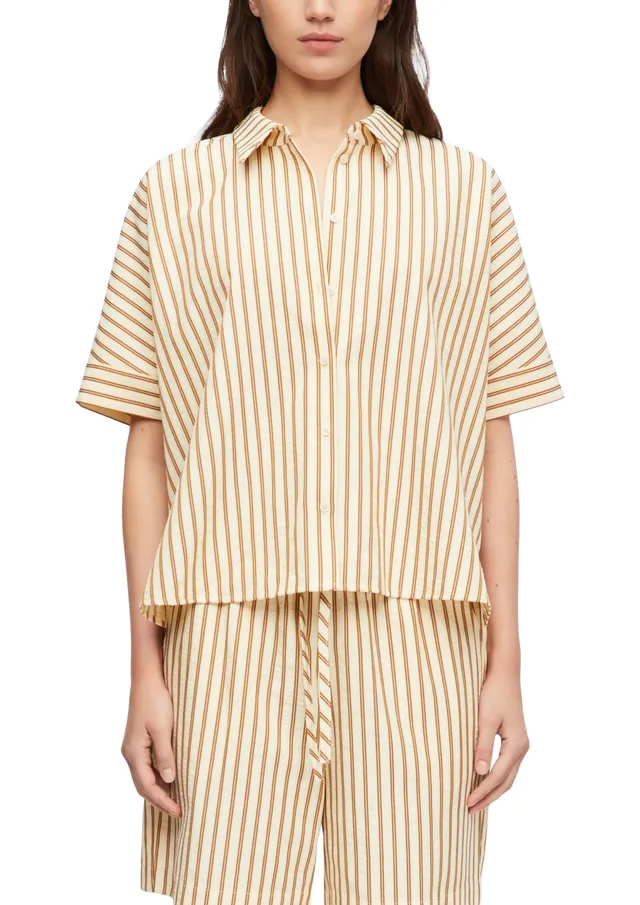 comma-blouses-bluse-2180573-kurzarm-gr-34-basic image 1