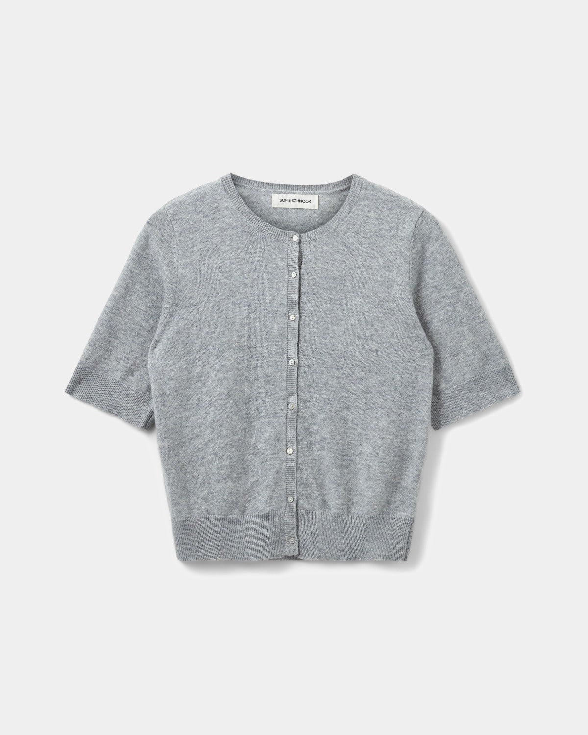 sofie-schnoor-women-sunasw-cardigan-grau-melange-wolle image 1