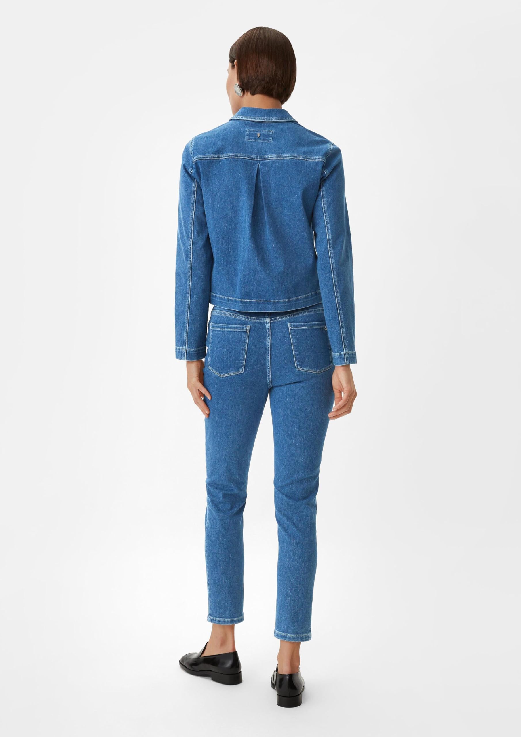 comma-jeansjacke-baumwollmix-jacke-blau image 7
