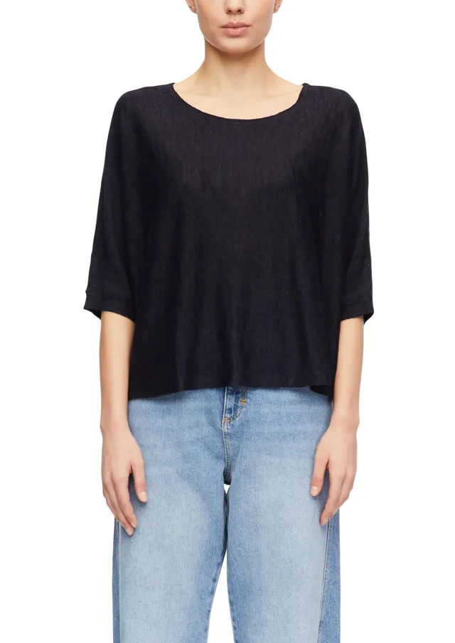 comma-indoor-poncho-leinenmix-fledermaus-gr-s-pullover image 1