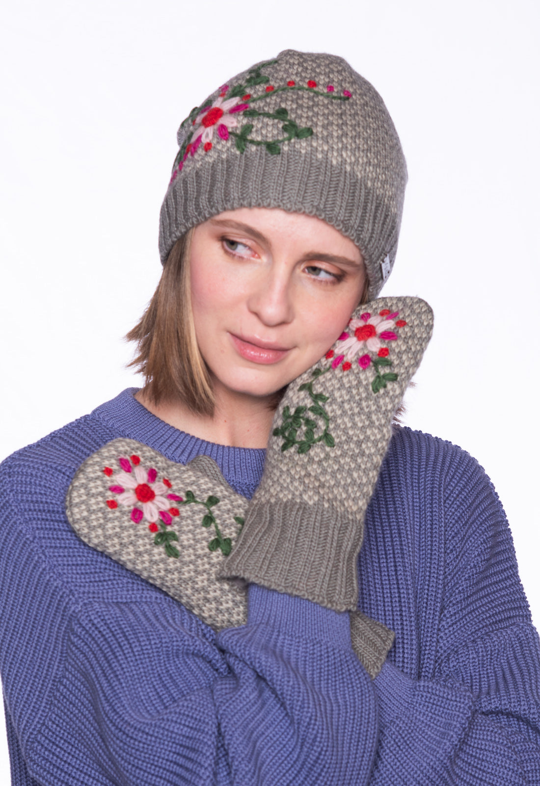 moshiki-janak-mittens-f-ustlinge-wolle-hellgrau image 2