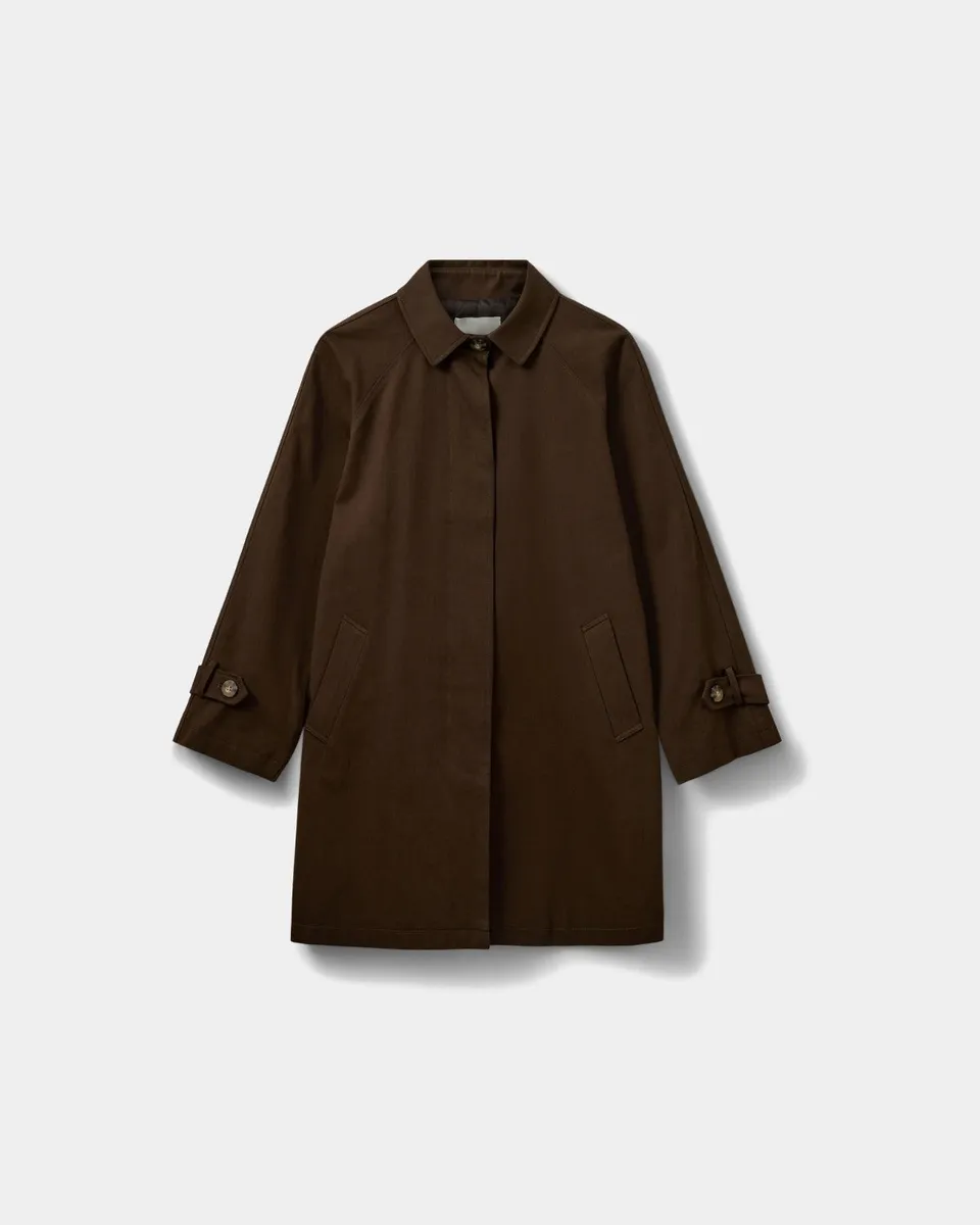 sofie-schnoor-filippasw-trenchcoat-mantel-dunkelbraun-baumwolle image 1