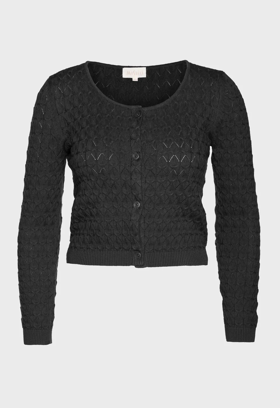 moshiki-yamira-strickjacke-bio-baumwolle-cardigan-gots image 1