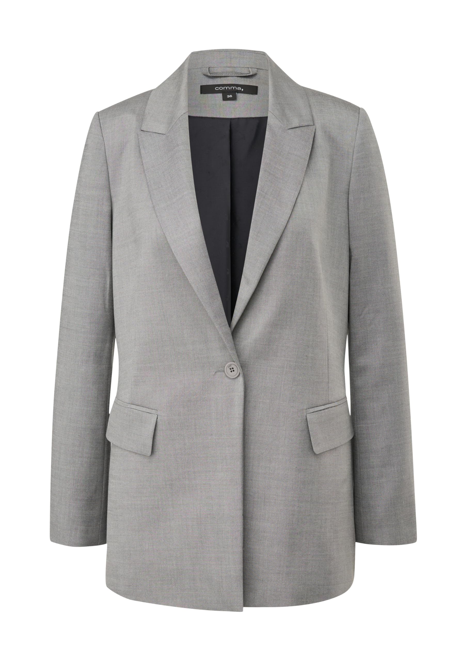 comma-blazer-aus-wollmix-damen-blazer-gr-36 image 3