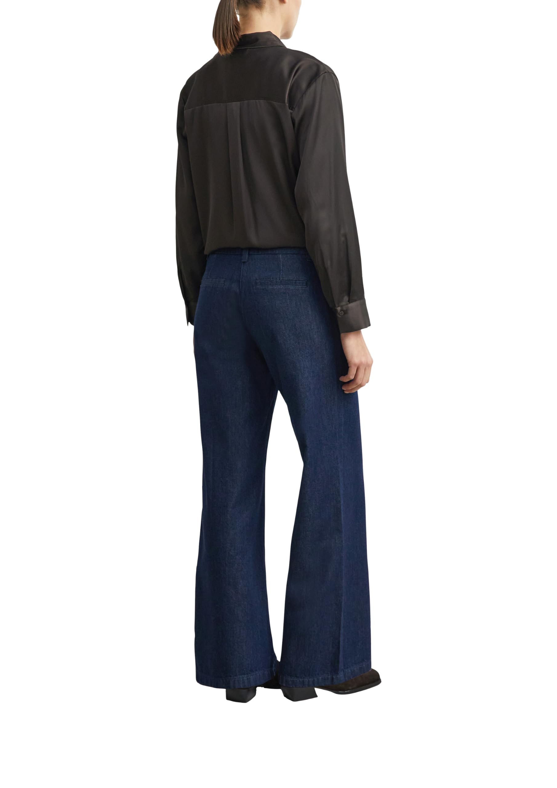 comma-jeans-wide-leg-mid-rise-denim-jeans-gr-e-44 image 2