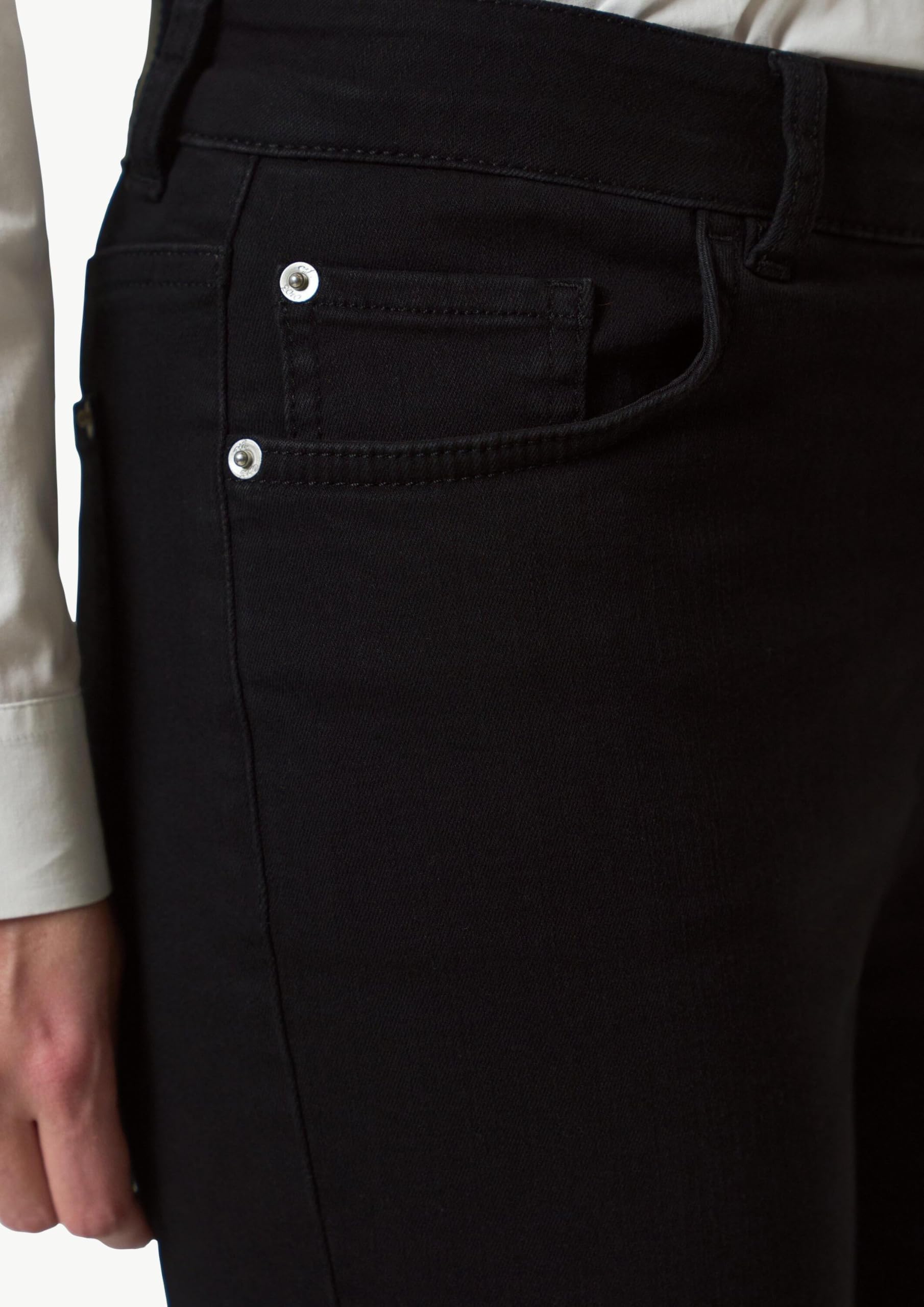 comma-jeans-flared-leg-jeans-schwarz-44-baumwollstretch image 4