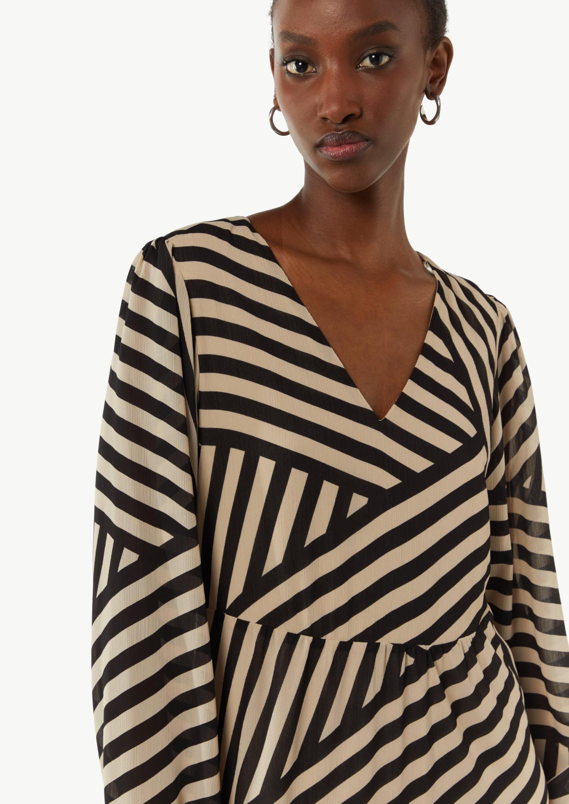 comma-2150125-kleid-damen-gr-38-aus-viskose image 4