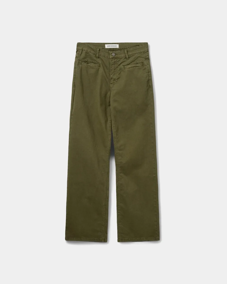 sofie-schnoor-women-santiagosw-jeans-straight-khaki-army image 1