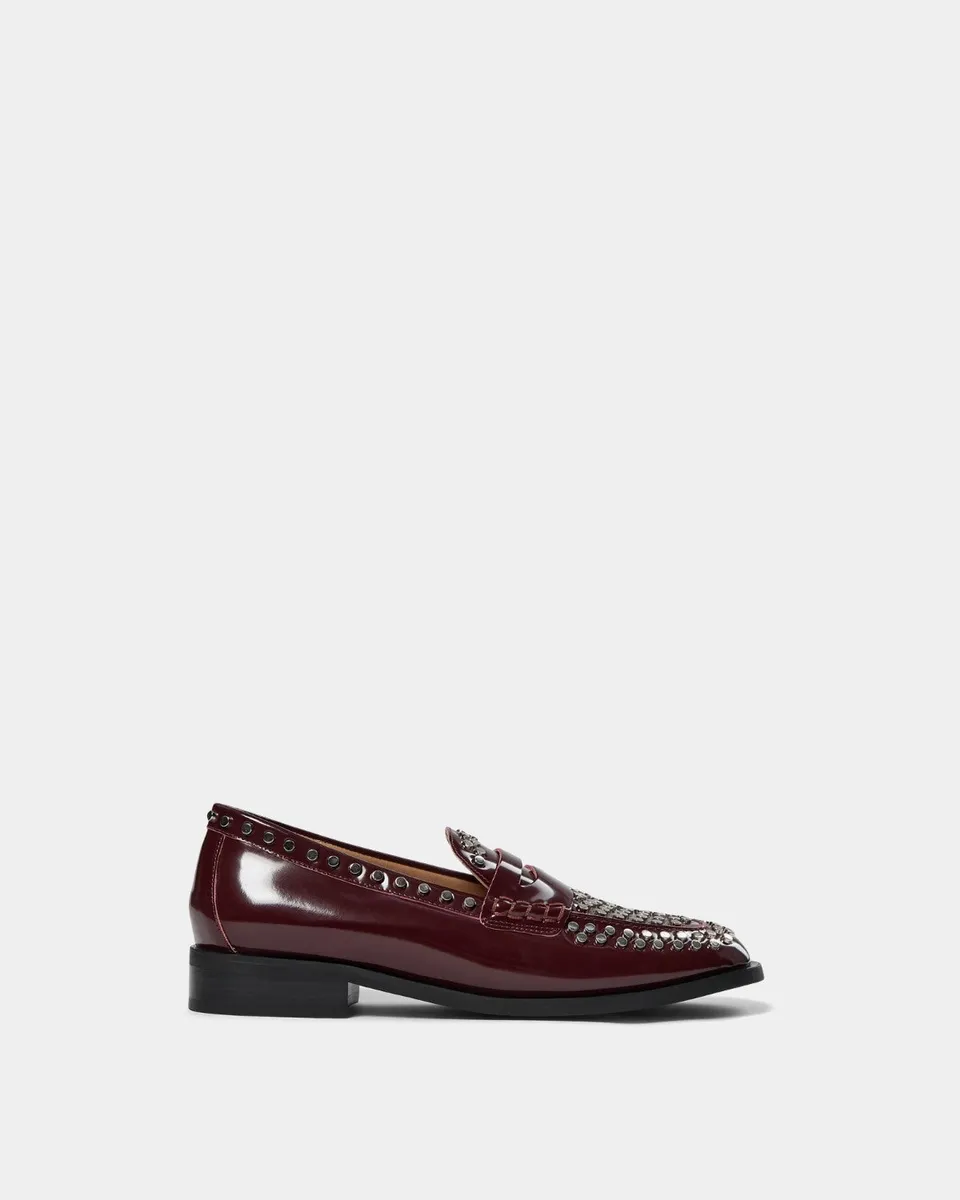 sofie-schnoor-women-haileysw-loafer-burgundy-leder-2-5cm image 1