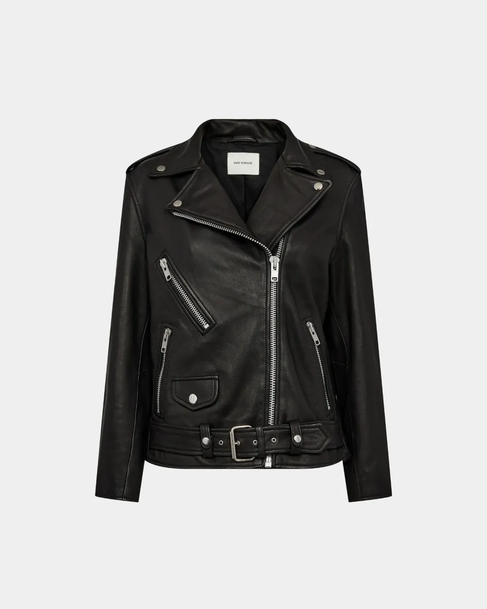 sofie-schnoor-lemosw-lederjacke-schwarz-34-lammleder image 1