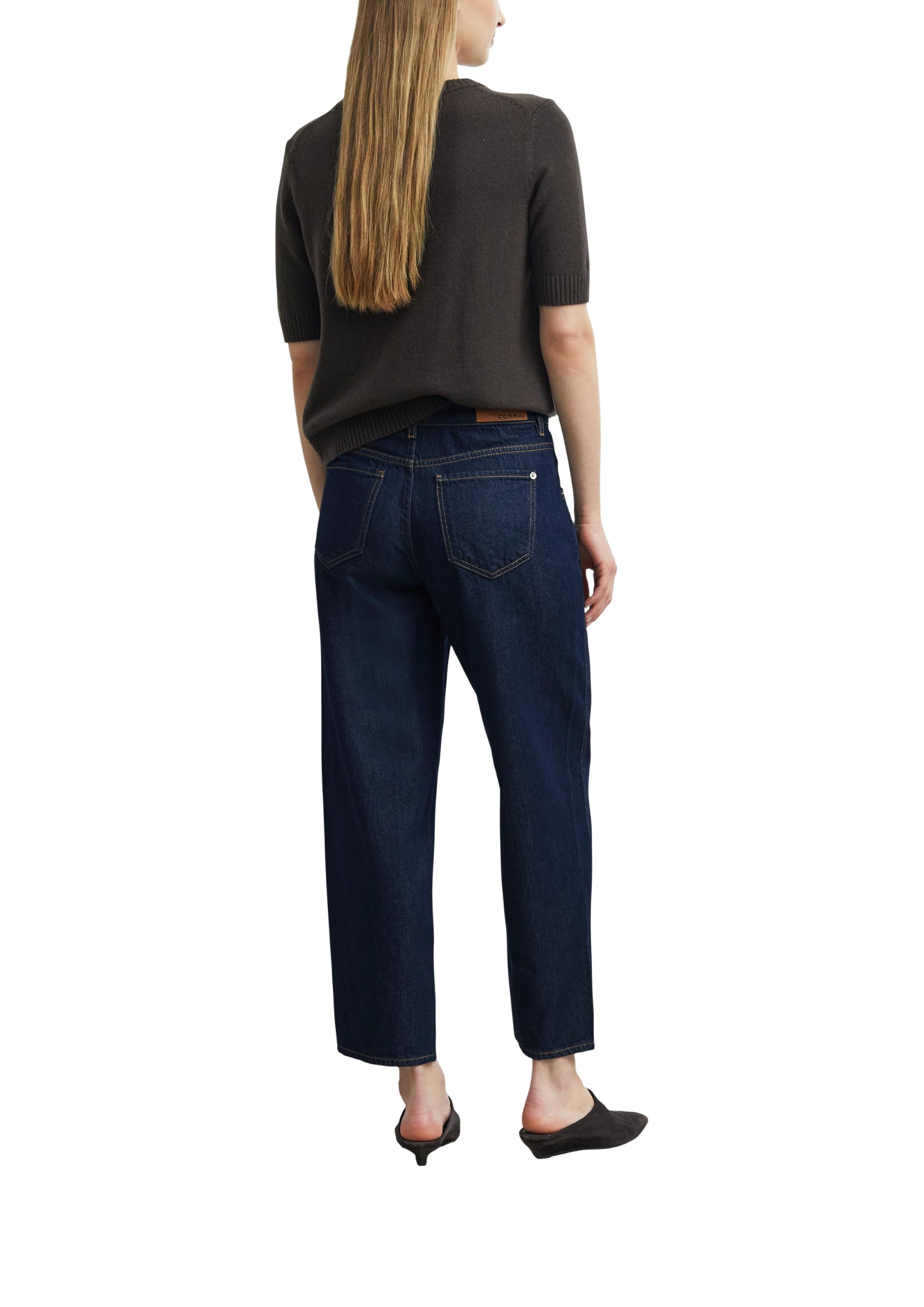 comma-jeans-barrel-leg-jeans-gr-44-mid-rise-7-8 image 2