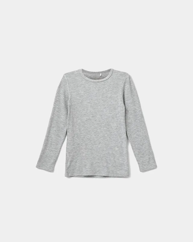 sofie-schnoor-kids-petriciask-langarmshirt-grey-mel-viskose image 1