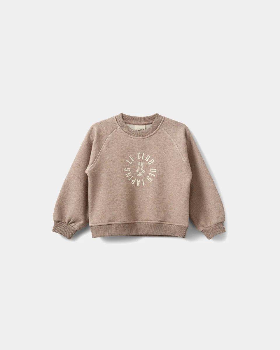 sofie-schnoor-kids-eliskb-sweatshirt-baumwolle-beige-melange image 1