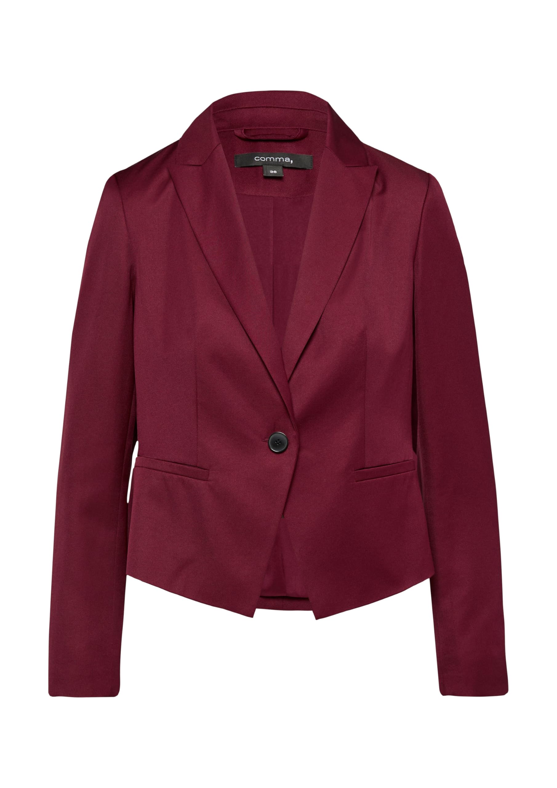 comma-kurzer-blazer-mit-reverskragen-damen-kurz image 3