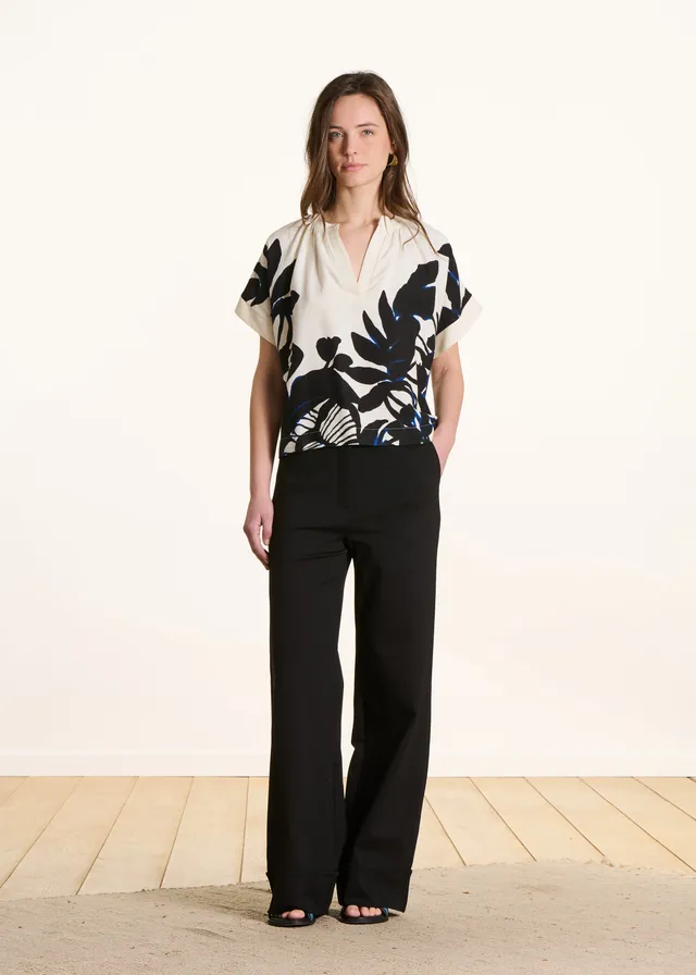 la-f-e-marabout-e-enyra-hose-schwarz-high-waist image 1