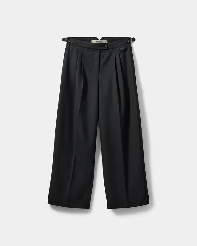 sofie-schnoor-women-icon-012-anzughose-wide-leg-schwarz-wolle image 1