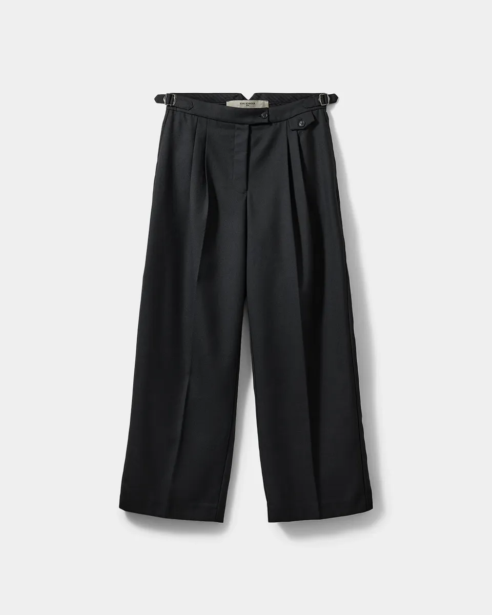 sofie-schnoor-women-icon-012-anzughose-wide-leg-schwarz-wolle image 1