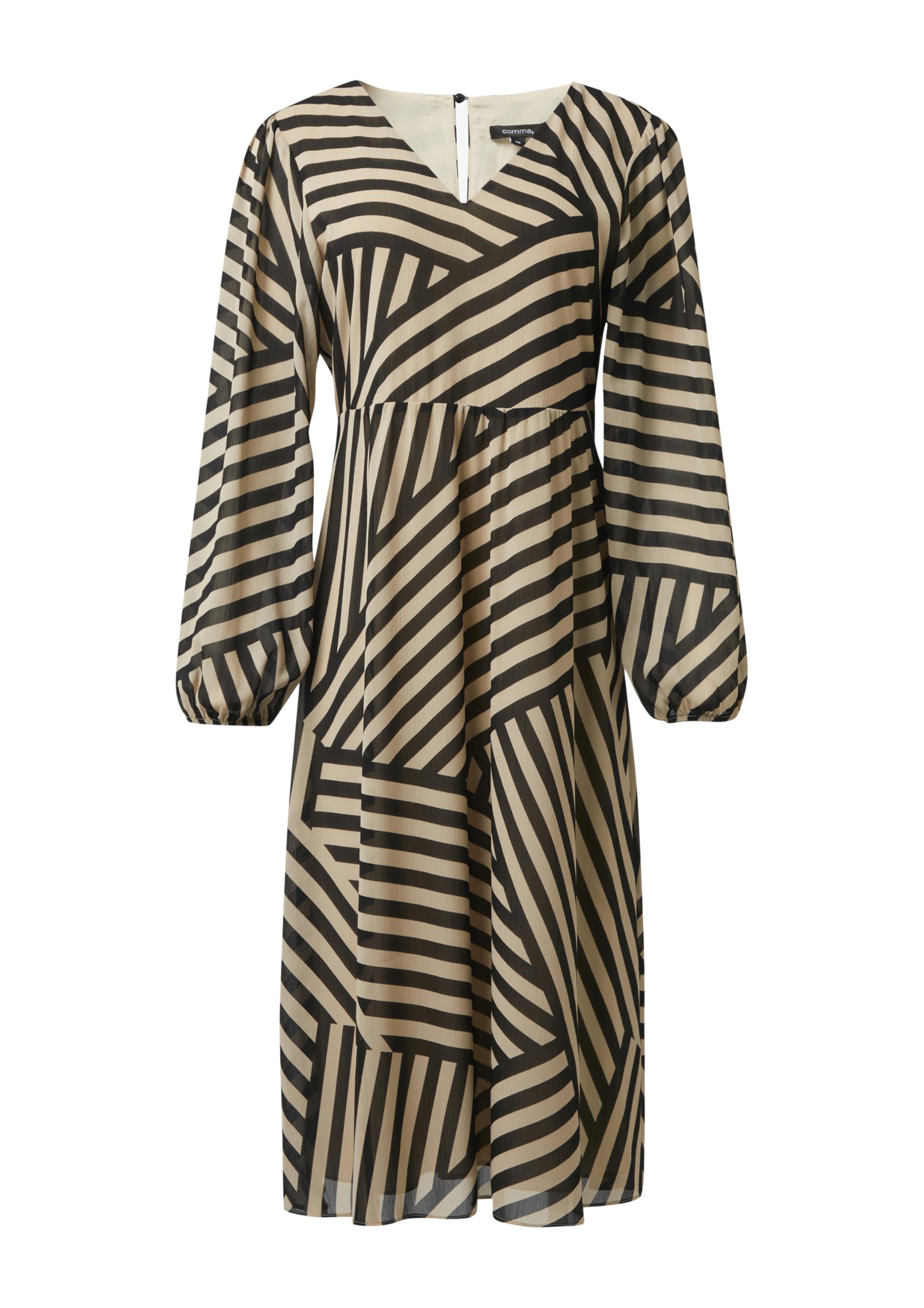 comma-2150125-kleid-damen-gr-38-aus-viskose image 3