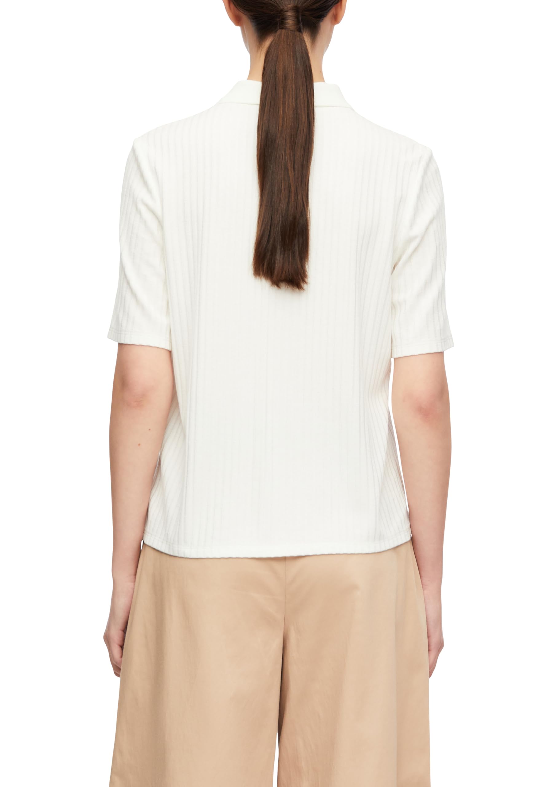 comma-2183351-t-shirt-damen-1er-pack-kurzarm-baumwolle image 2