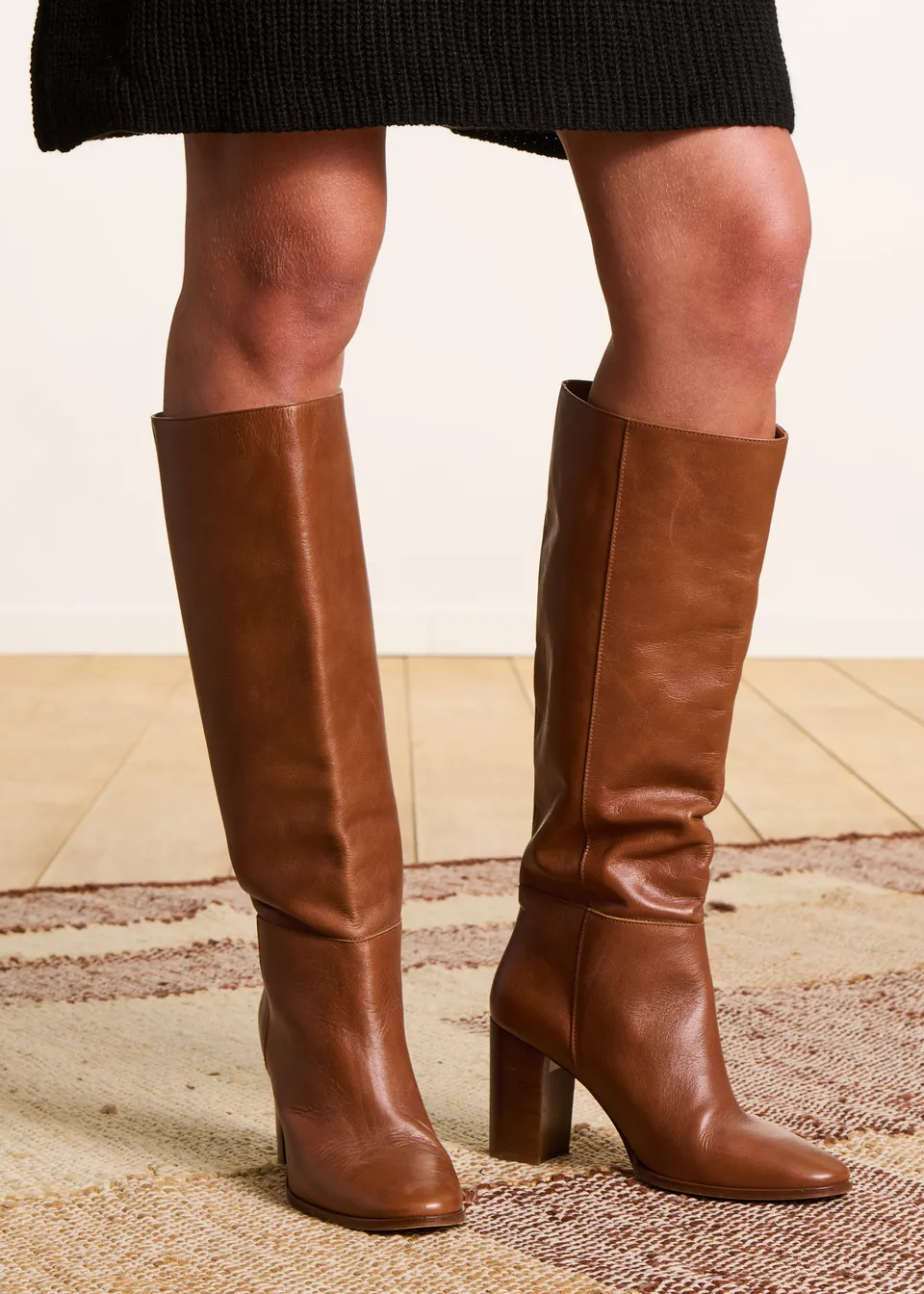 la-f-e-marabout-e-takui-stiefel-leder-cognac-absatz image 1