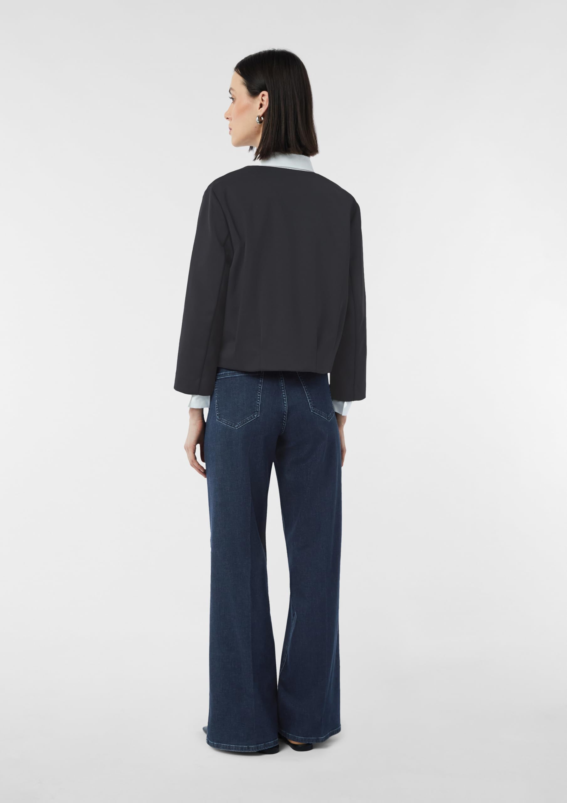 comma-scuba-jacke-boxy-fit-jacke-gr-e-44-navy-offen image 8